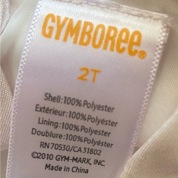 Gymboree Toddler Girl’s Holiday Tiered  Ruffle Dress Size 2T - Picture 4 of 4